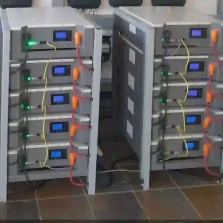 SPIDER Rack Mount Energy Storage System Installation 60 kwh